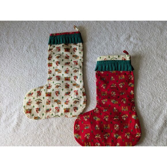 NWOT   Handmade Christmas stockings - Picture 8 of 8